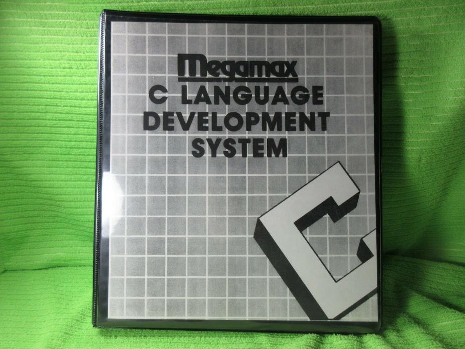 Macintosh Megamax C Language Development System Complete Manual In BINDER