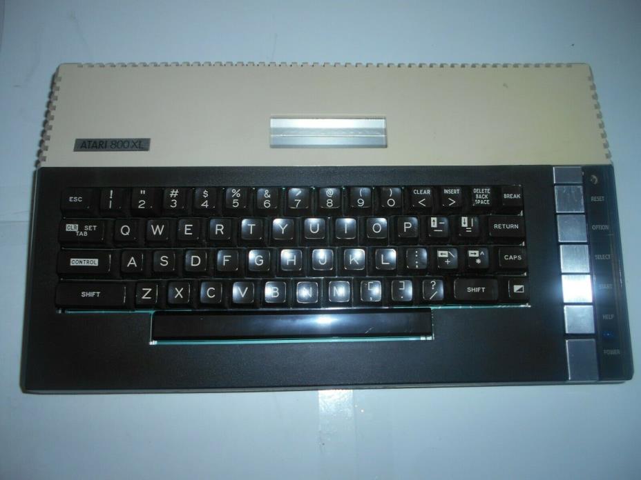 Atari 800xl(NTSC) Refurbished, S-video and internal SIO2PC. New keyboard Mylar