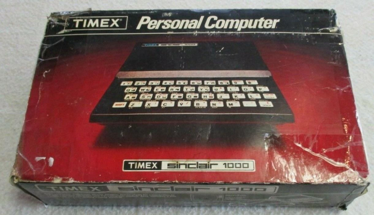 TIMEX PERSONAL COMPUTER SINCLAIR 1000 1982 TESTED WORKS GREAT COMPLETE