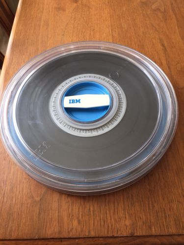 Vintage IBM Mag Magnetic Tape Reel To Reel In Case