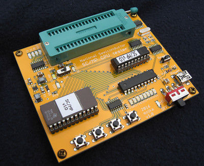 National Semiconductor SC/MP ISP-8A SCAMP CPU Test Board SC/MP II