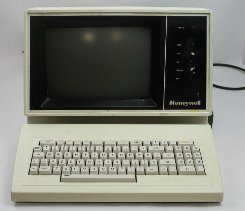 Vintage Honeywell BTRM7760-001 Computer Terminal w/ Keyboard*