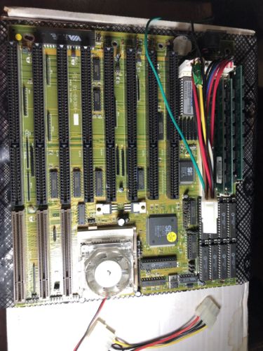 Intel 486 DX2 Combo (motherboard + cpu + ram)