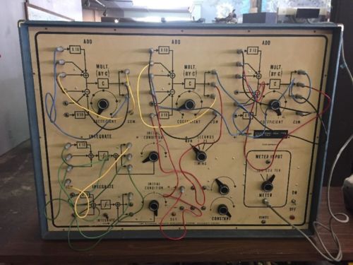 Early Ultra Rare 1950's-60's AMF Educational Computer Model 775-A