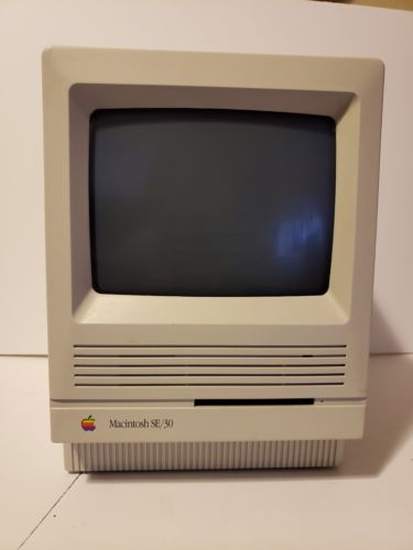 VINTAGE APPLE MACINTOSH SE/30 COMPUTER M5119 June 1991