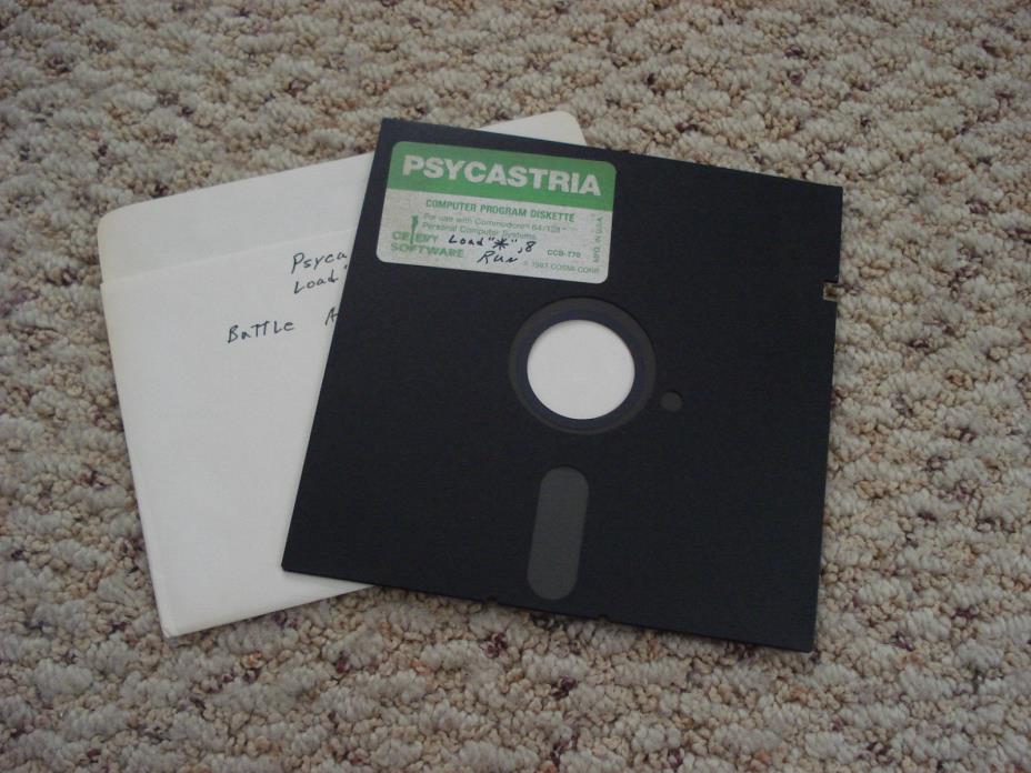 Commodore 64 | Psycastria | Celery Software - tested/working (C64)