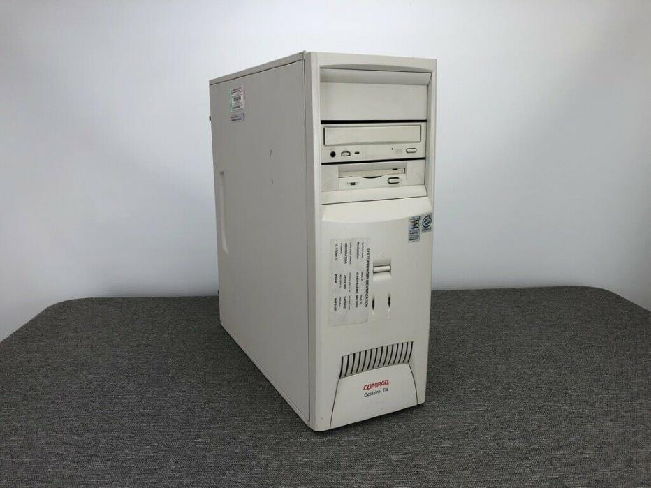 Compaq Desktop Computer Windows 2000 Pro Pentium III 933 MHz 256MB RAM 18GB HDD