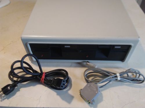 Vintage *Untested* Digital RX180AD Dual Floppy Drive w/ Power Cord, and I/O Cord