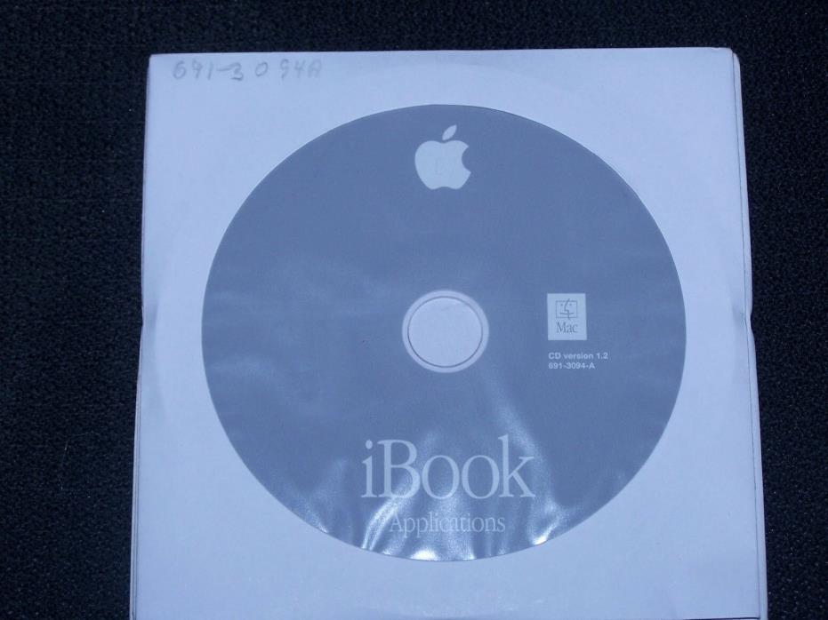 iBook Applications CD 691-3094-A