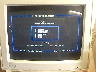Super VGA Color Monitor Vintage Computer Monitor
