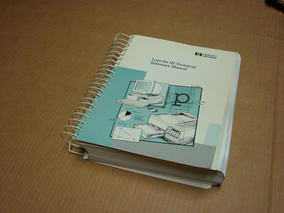 Laserjet III Technical reference manual 33449-90903