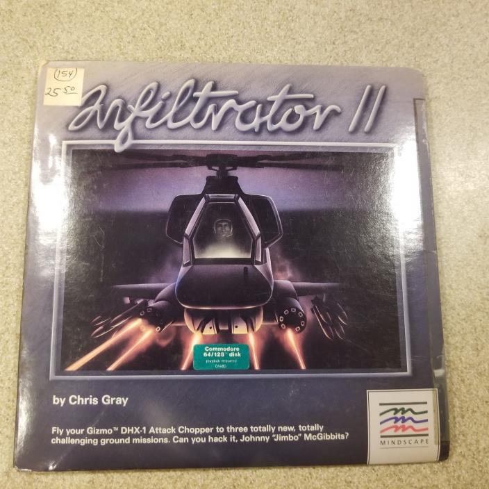 Infiltrator II by Mindscape for Commodore 64/128