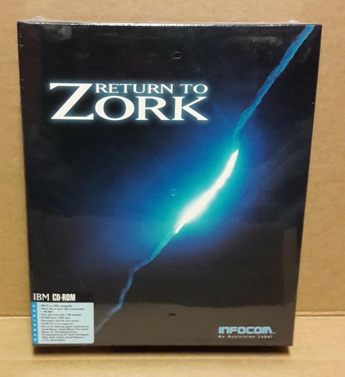 Return To Zork game by Infocom