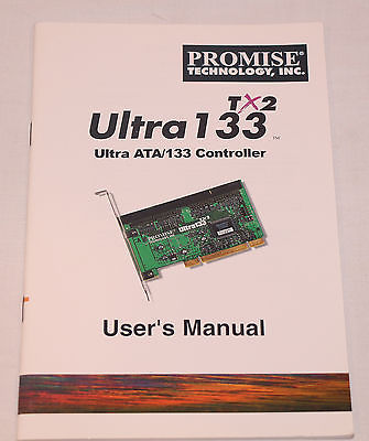 PROMISE TECHNOLOGY ULTRA133 TX2 USER OWNERS MANUAL
