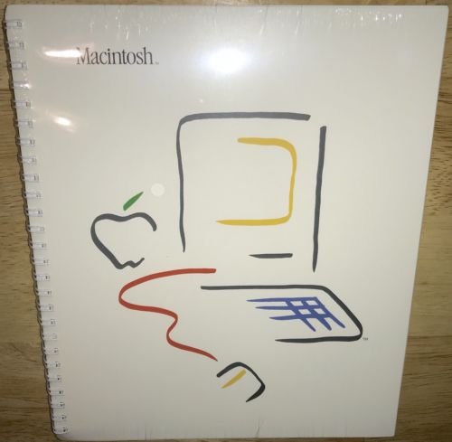 SEALED 1984 MACINTOSH 128K Original Mac Model M0001 User Guide MANUAL NEW! RARE!