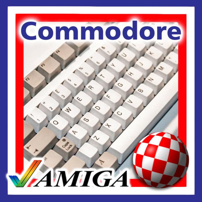 COMMODORE AMIGA 600 KEYBOARD REPLACEMENT KEYS CAP