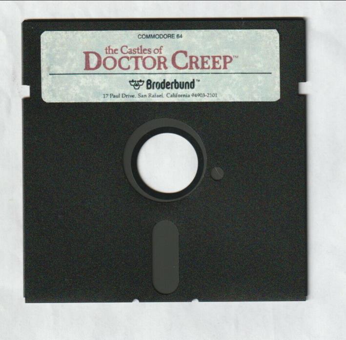 Commodore 64-128 - The Castles of Doctor Creep Disk