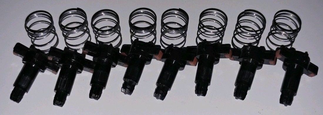 Commodore 64/ vic 20 Replacement Keyboard key post contact w/ spring lot of 8