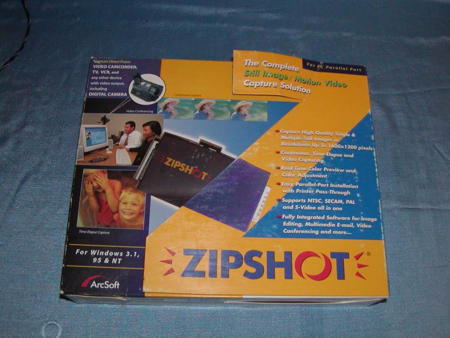 ZIPSHOT BY ARCHSOFT AND SOFTWARE