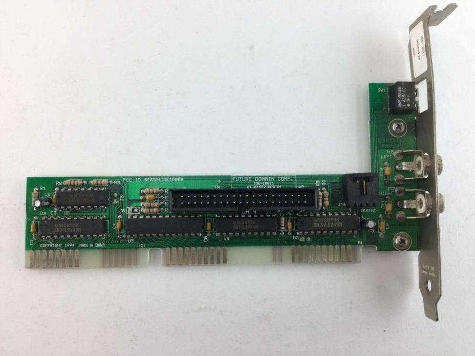 Future Domain IDE-16011 Controller Composite Audio Connection 965500 2B