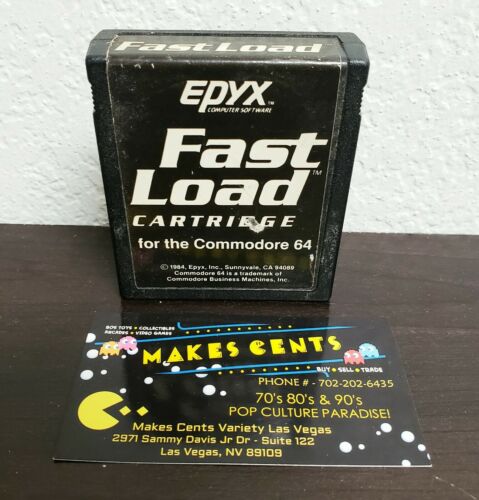 Epyx Fast Load (fastload) Cartridge for the Commodore 64 -TESTED AND WORKING C64