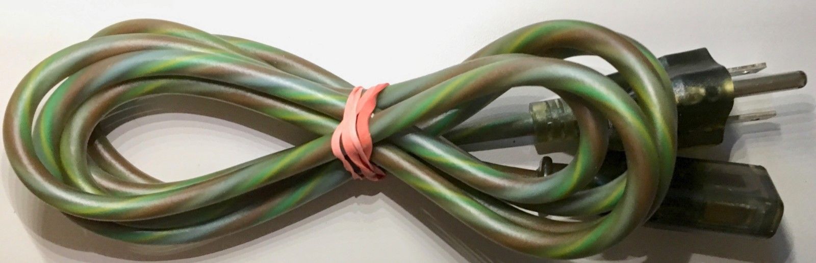 Vintage Apple Rainbow AC Cord for iMac PowerMac (Volex)