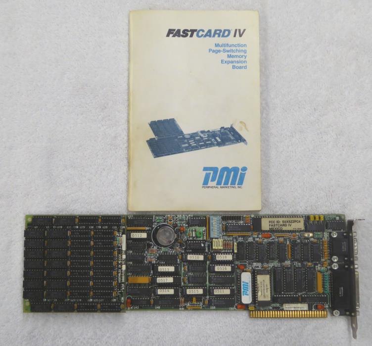 PMI Fastcard IV Multifunction IBM PC Memory Expansion