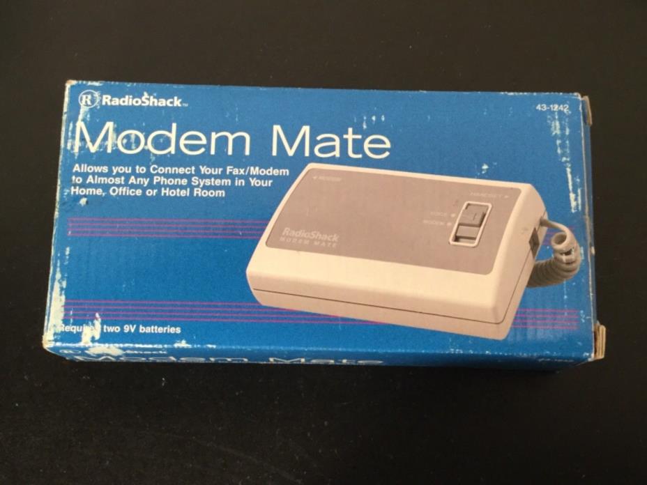 Radio Shack - Modem Mate - NOS - Vintage - Tandy -  43-1242