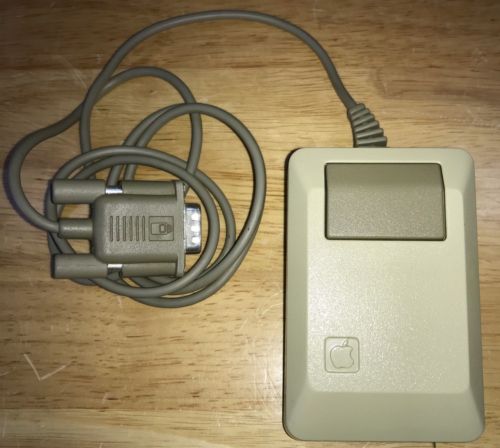 Apple Macintosh Beige Mouse M0100 for 1984 Original Mac 128K 512K WORKING! NICE!