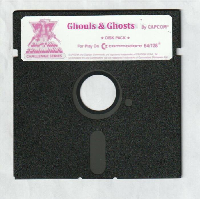 Commodore 64-128 - Ghouls and Ghosts Disk