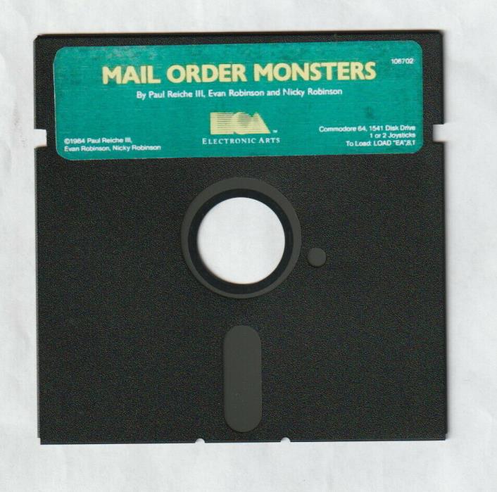 Commodore 64-128 - Mail Order Monsters Disk