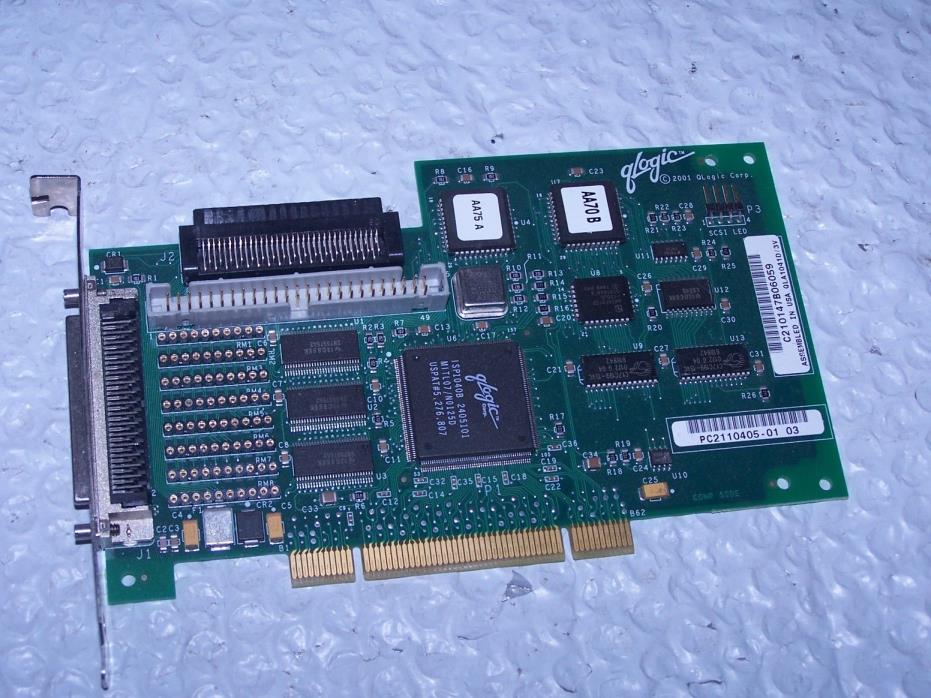 PC2110405-01 03  QLogic PCI To SCSI Uwd Adapter - Pre-release board