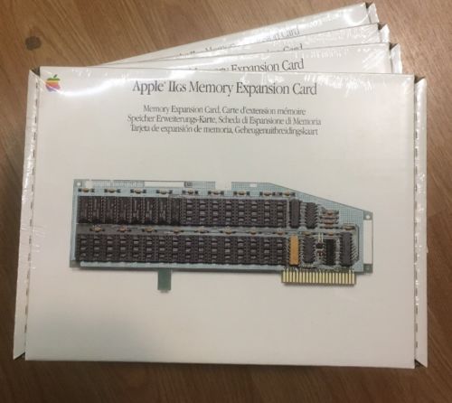 Apple IIGS Memory Expansion Card A2B6002 - New in sealed Box