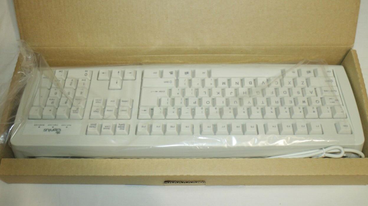 New Vintage Genius keyboard Model # kwd-701 PS/2 Connection