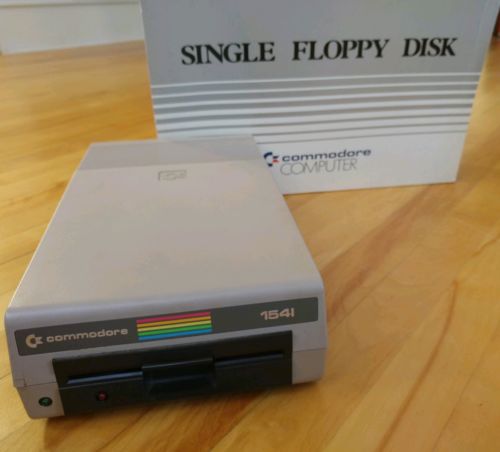 Vintage Commodore 1541 Disk Drive in Box
