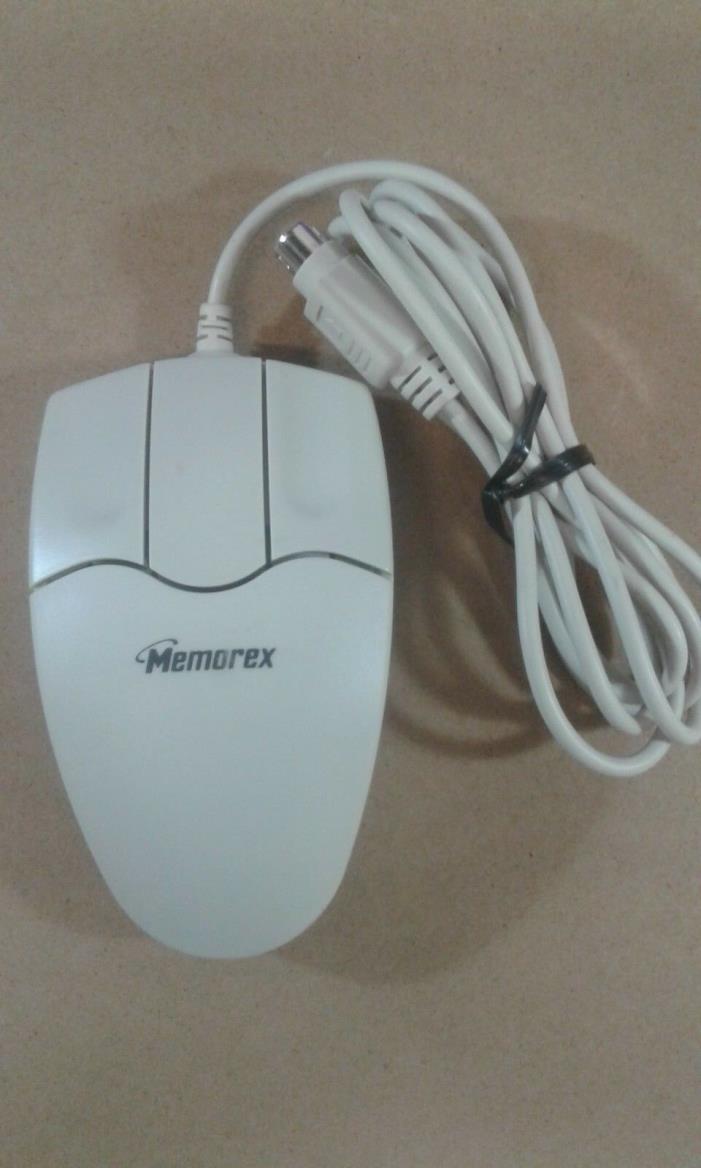 Memorex PS/2 3 Button Programmable Trackball Mouse 520dpi - Memorex 3202-2362