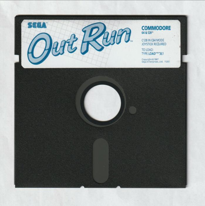 Commodore 64-128 - Out Run Disk