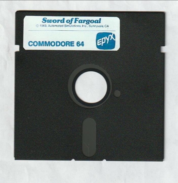 Commodore 64-128 - Sword of Fargoal Disk