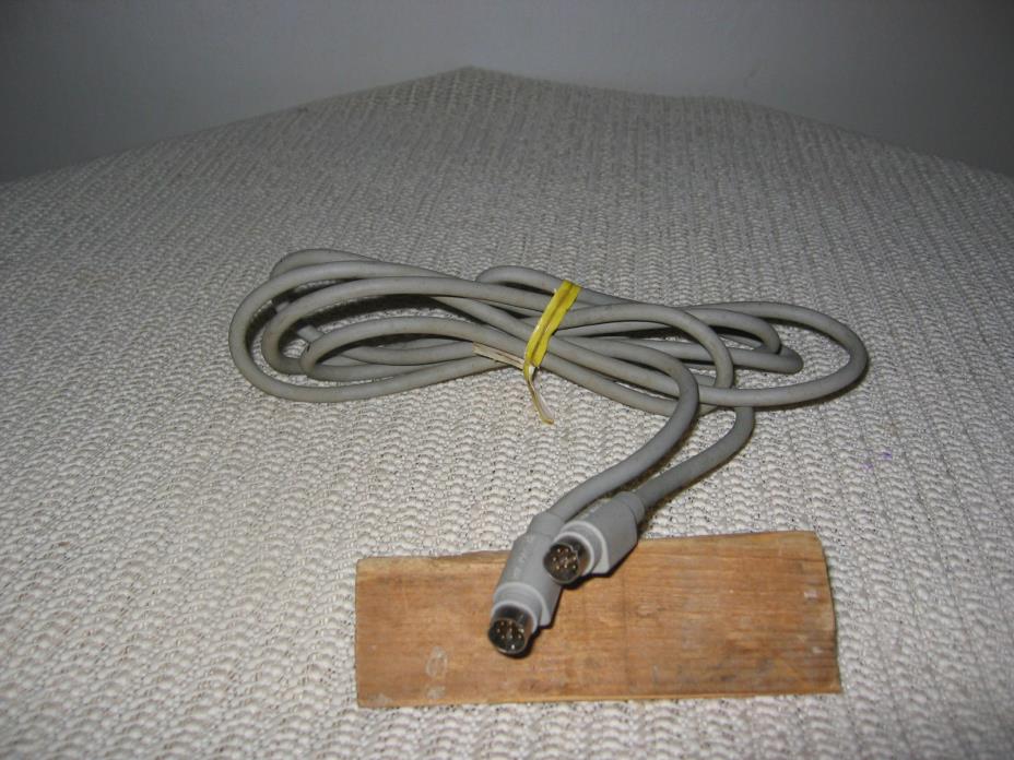 Vintage Apple Macintosh 590-0552-A Minidin 8 Male to Male 6 ft