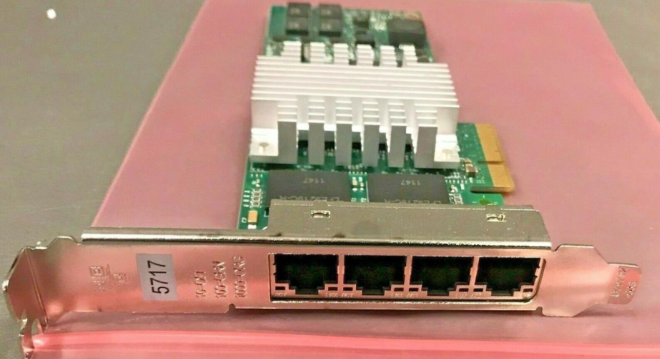 Intel 46Y3512 CPU-D61407(B) PCI-e Quad Port Server Adapter  *QTY AVBL*