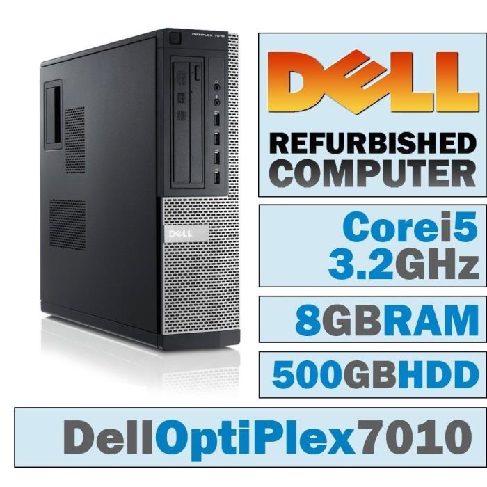 LOT OF 100 Dell OptiPlex 7010 DT/ i5-3470 Quad @ 3.2 GHz/8G/500G/DVDRW/No OS