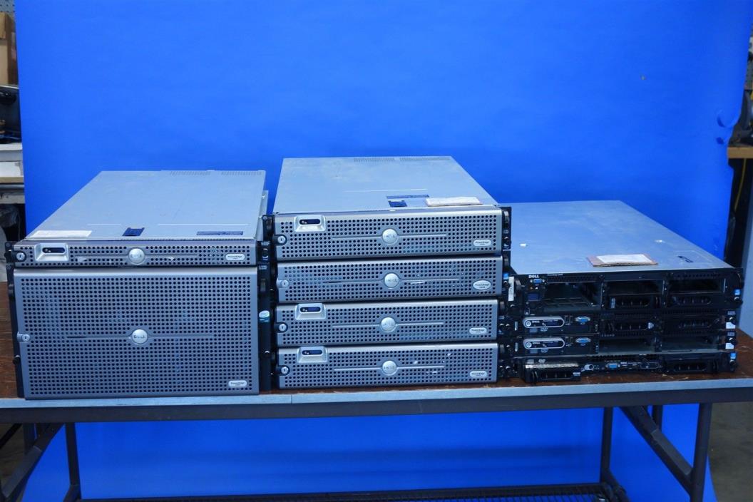 Lot of Dell PowerEdge Xeon Servers - Working, tested, Please see pics for specs