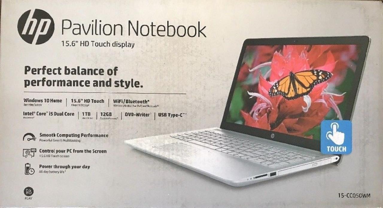 HP Silver Iridium Ci5 15-cc050wm 15.6