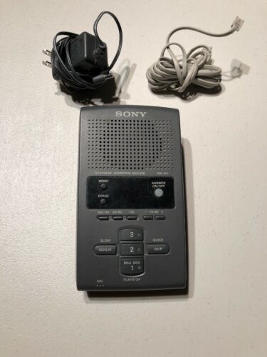 Sony TAM-100 Digital Telephone Answering Machine, Tested, in Good Condition