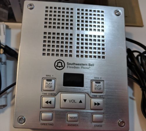 Southwestern Bell FA972 Digital Answering System Freedom Phone 2 voice mailboxes