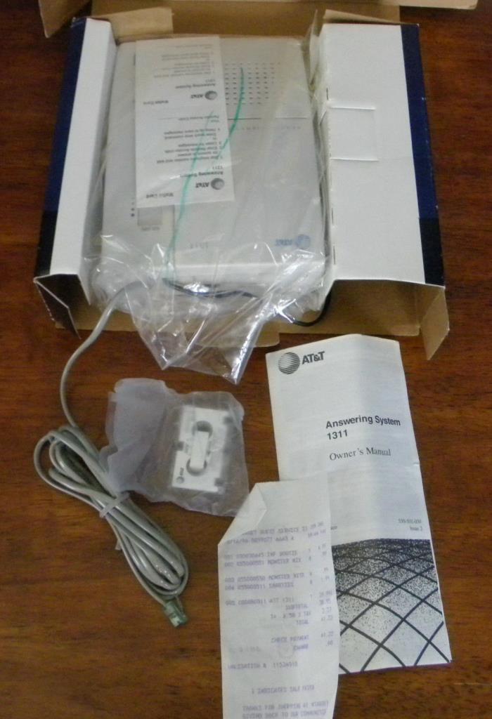 1993 AT&T 1311 Remote Answering Machine Micro Cassette Tape NEW IN BOX