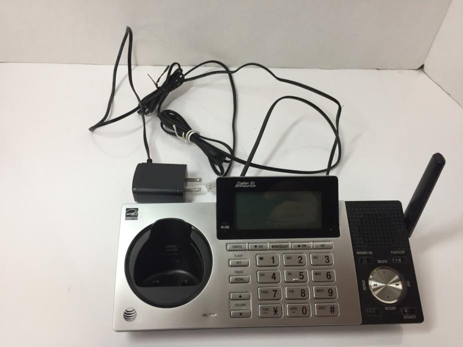 AT&T 5.8 GHZ Digital Cordless Phone Answering Machine E5947B Base Unit Only