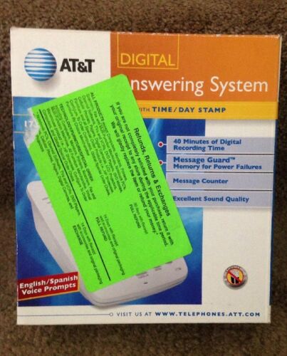 NIB AT&T 1738 Digital Answering System Machine For Telephone