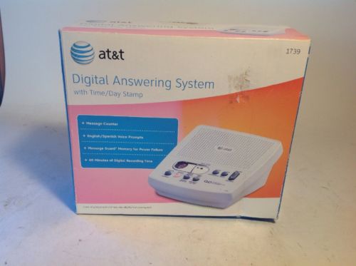 AT&T Digital Answering Machine System Model 1739 NEW SEALED BOX
