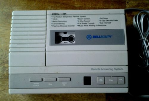 BellSouth 1128N Micro-Cassette Answering Machine System